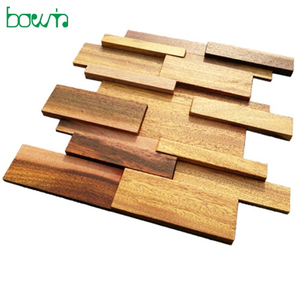Hot sale easy DIY 3D wooden wall panel