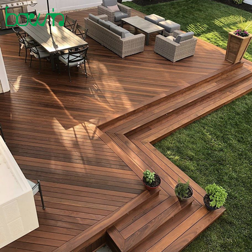 Outdoor Hardwood Decking