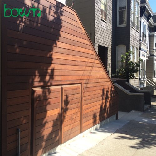 Outdoor Hardwood Cladding