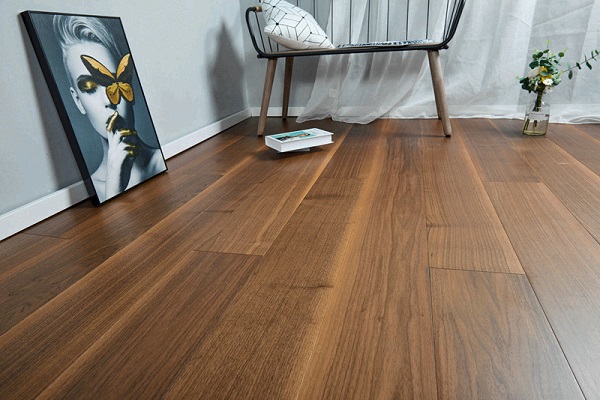 Wide Plank Natural Oiled American Walnut Engineered Flooring