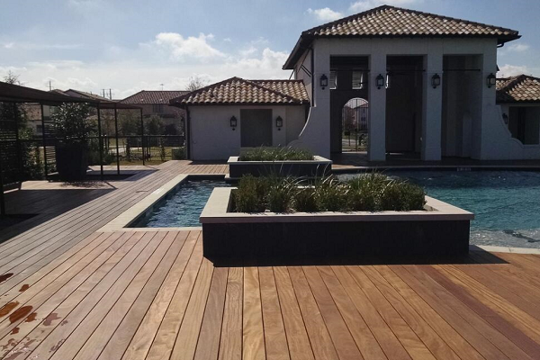 Waterproof Cumaru Hardwood Decking