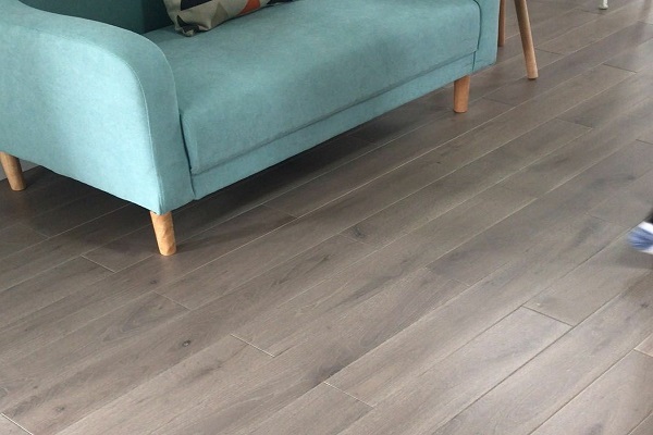 Aged Grey Wire Brushed Oak Hardwood Flooring